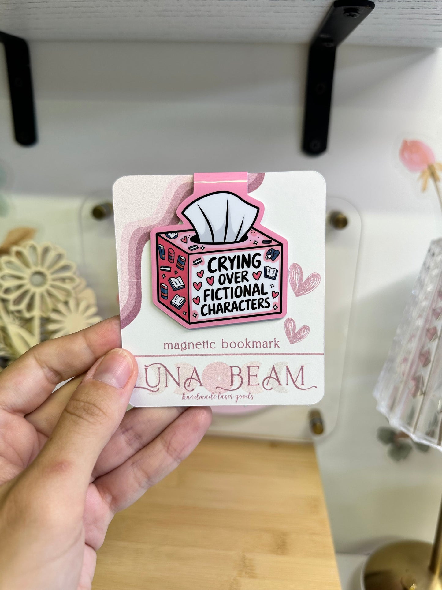 Fictional Characters Magnetic Bookmark Luna Beam Creations