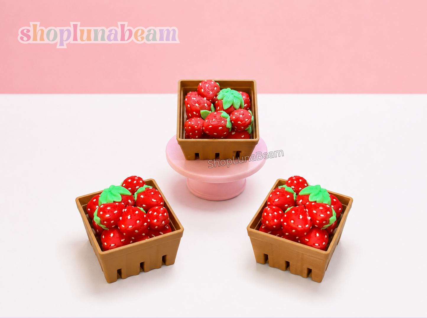 Basket of Strawberries Clicker