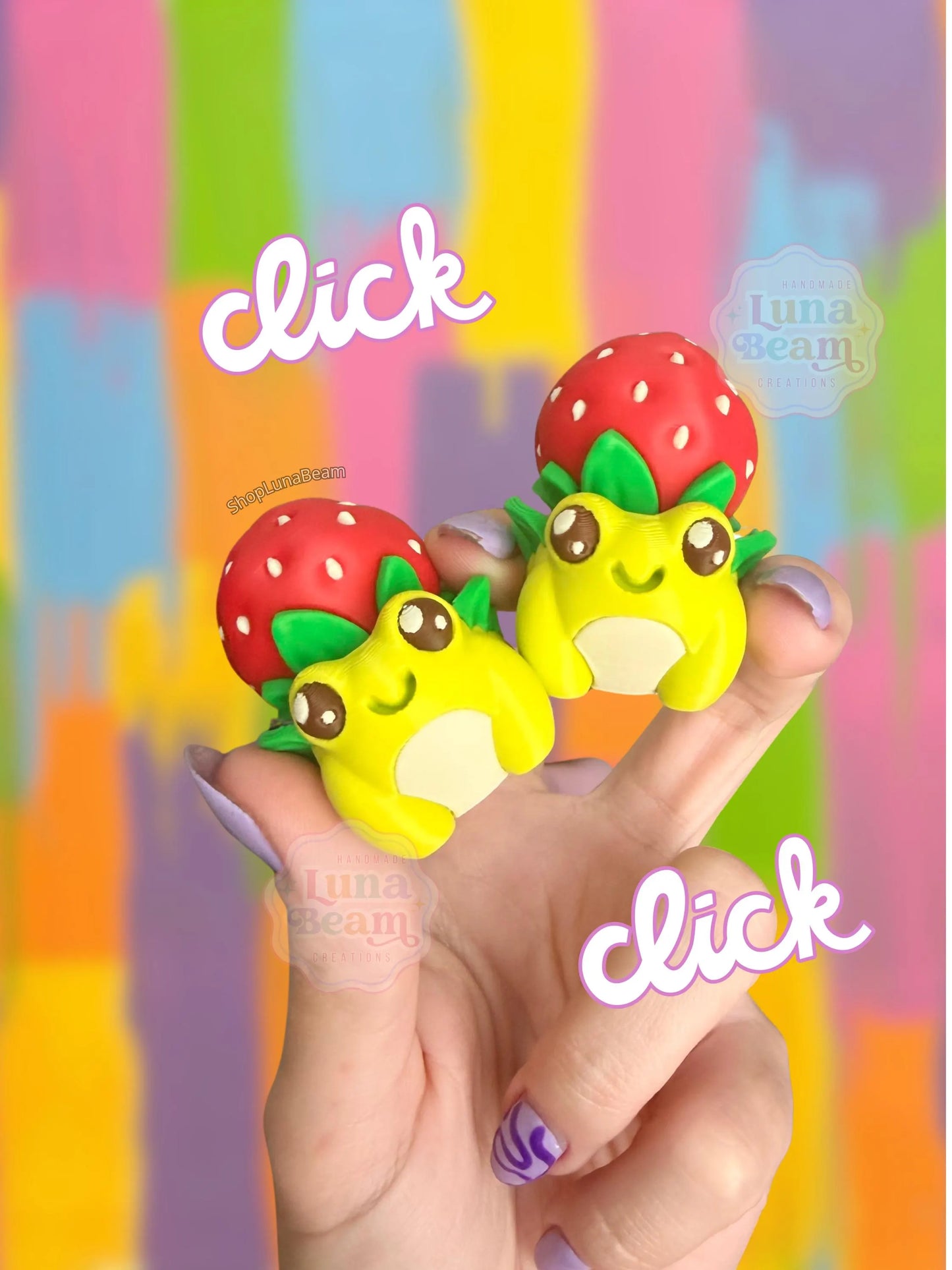 Strawberry Frog Clicker