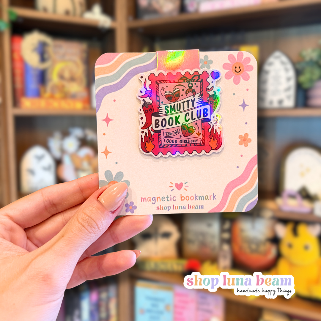 Smutty Book Club Magnetic Bookmark