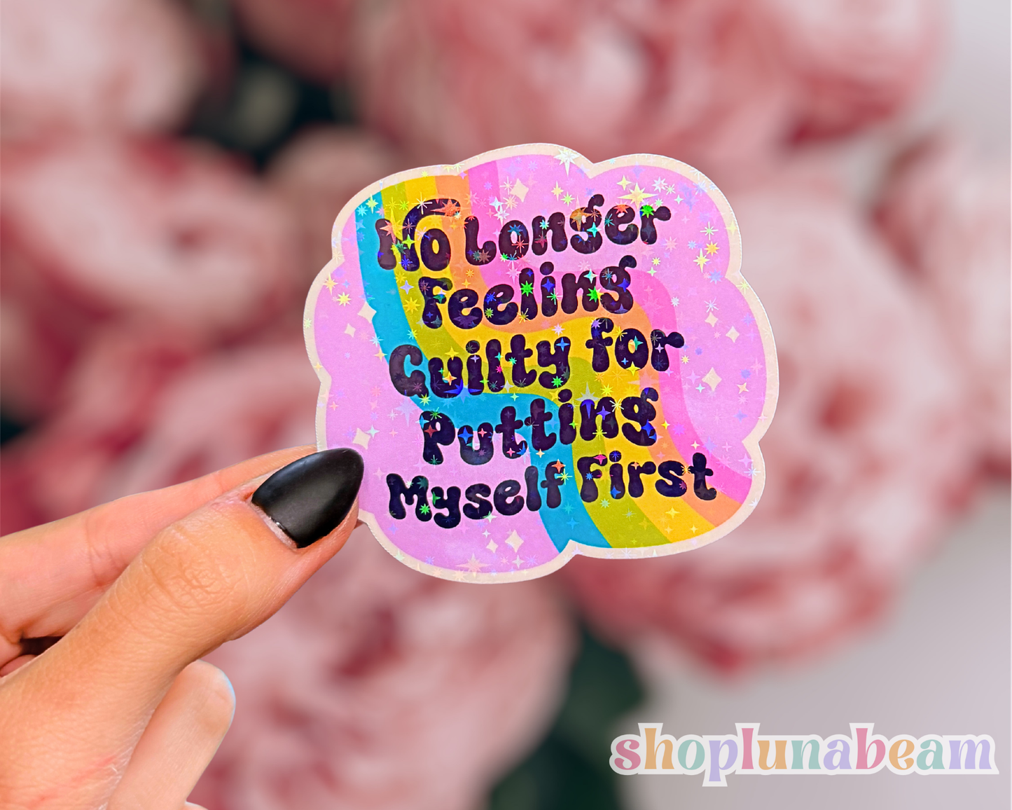 No Longer Feeling Guilty Sticker