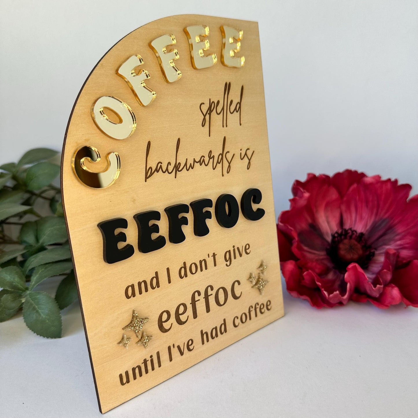 Coffee Bar Sign Luna Beam Creations