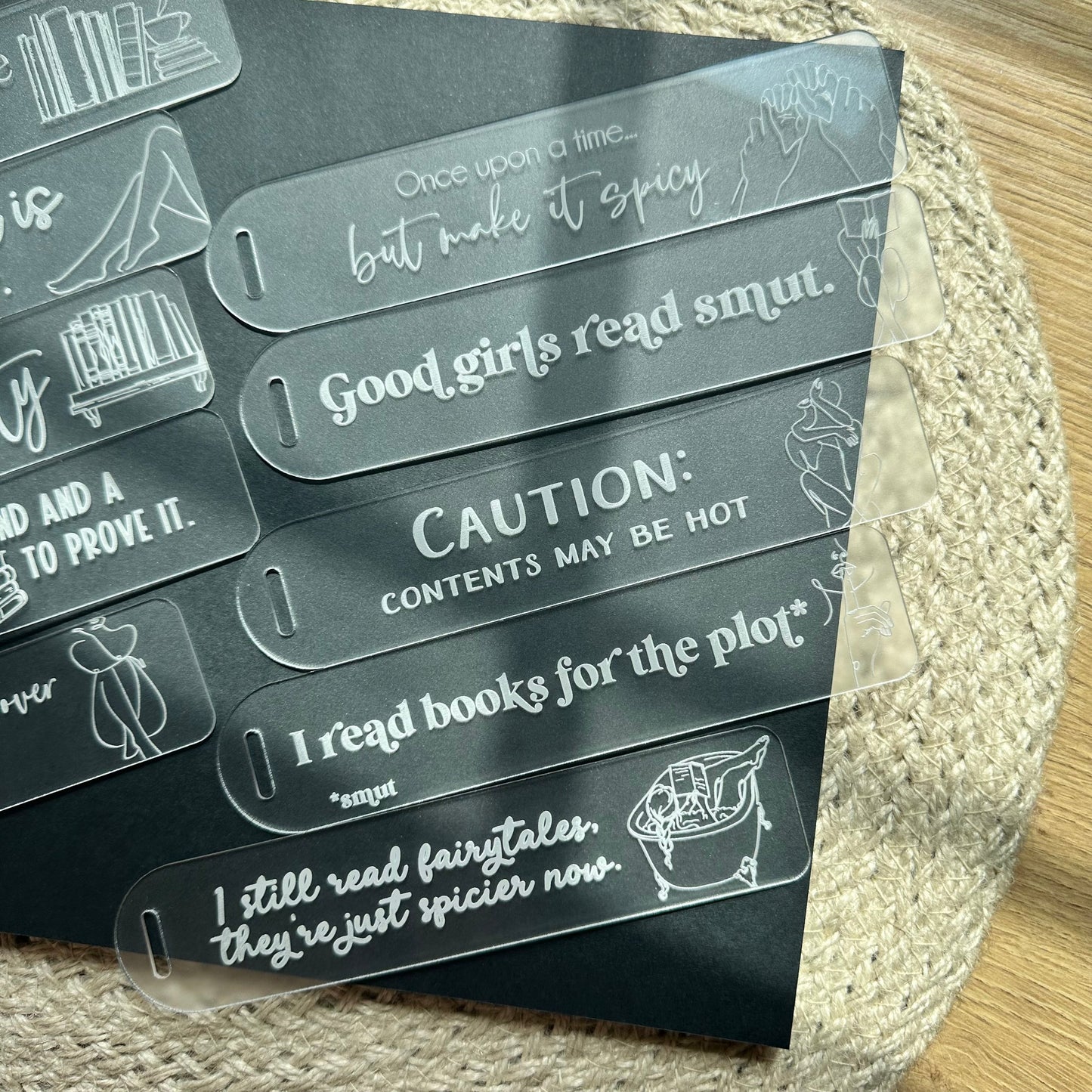 Smut Acrylic Bookmark Luna Beam Creations