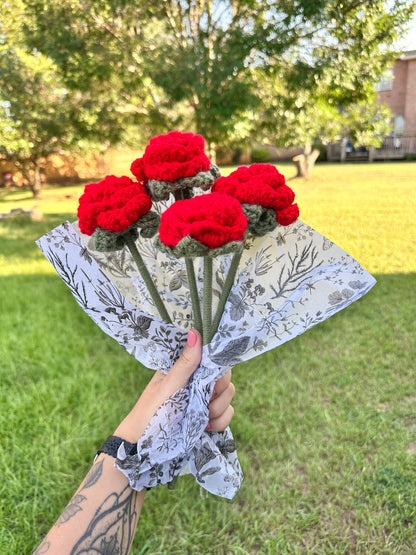 Crochet Roses Luna Beam Creations