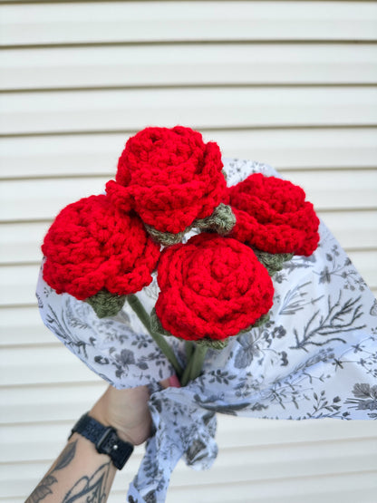 Crochet Roses Luna Beam Creations