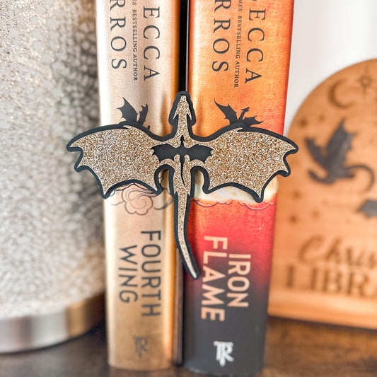 Dragon Book Charm Luna Beam Creations