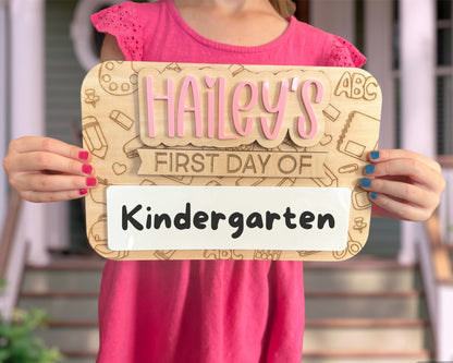 Back to School Sign Luna Beam Creations