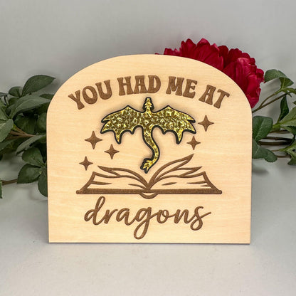 Dragon Book Sign Luna Beam Creations