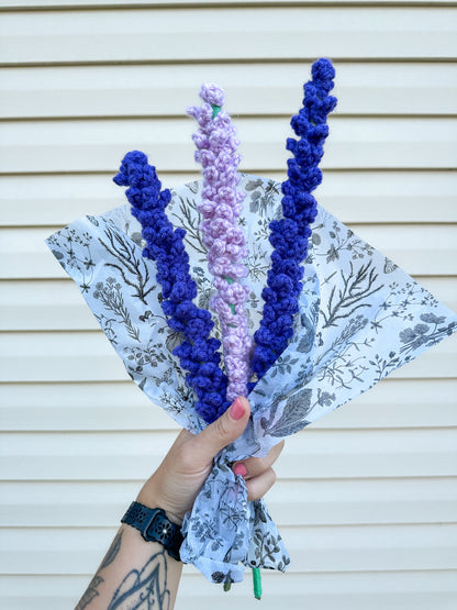 Crochet Lavender Luna Beam Creations