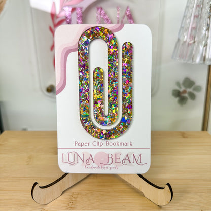 Jumbo Paperclip Bookmark Luna Beam Creations