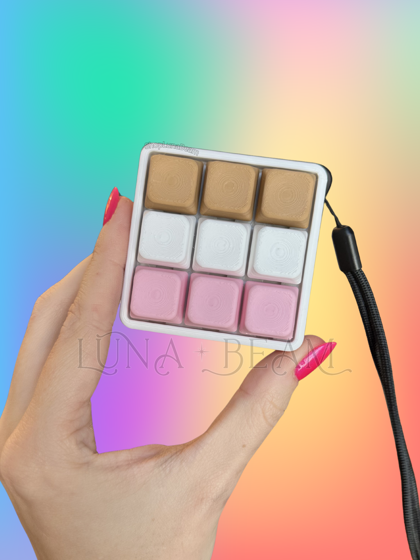 9 Key Clicker - Pick Your Colors!