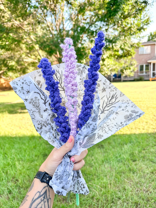 Crochet Lavender Luna Beam Creations