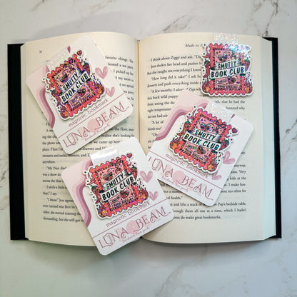 Smutty Book Club Magnetic Bookmark Luna Beam Creations