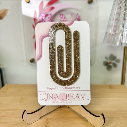 Jumbo Paperclip Bookmark Luna Beam Creations