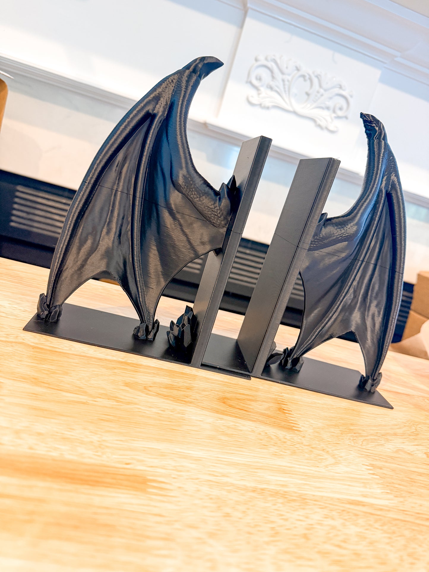 Bat Wing Bookend Set - Oopsie