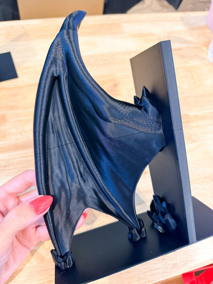 Bat Wing Bookend Set - Oopsie