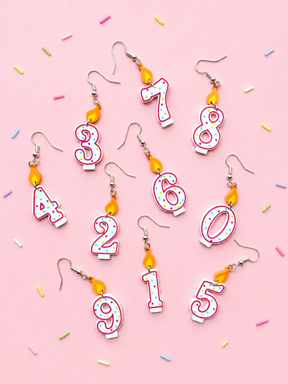 Birthday Candle Earrings [small]
