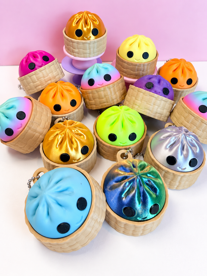 Mini Dumpling Clicker - Keychain