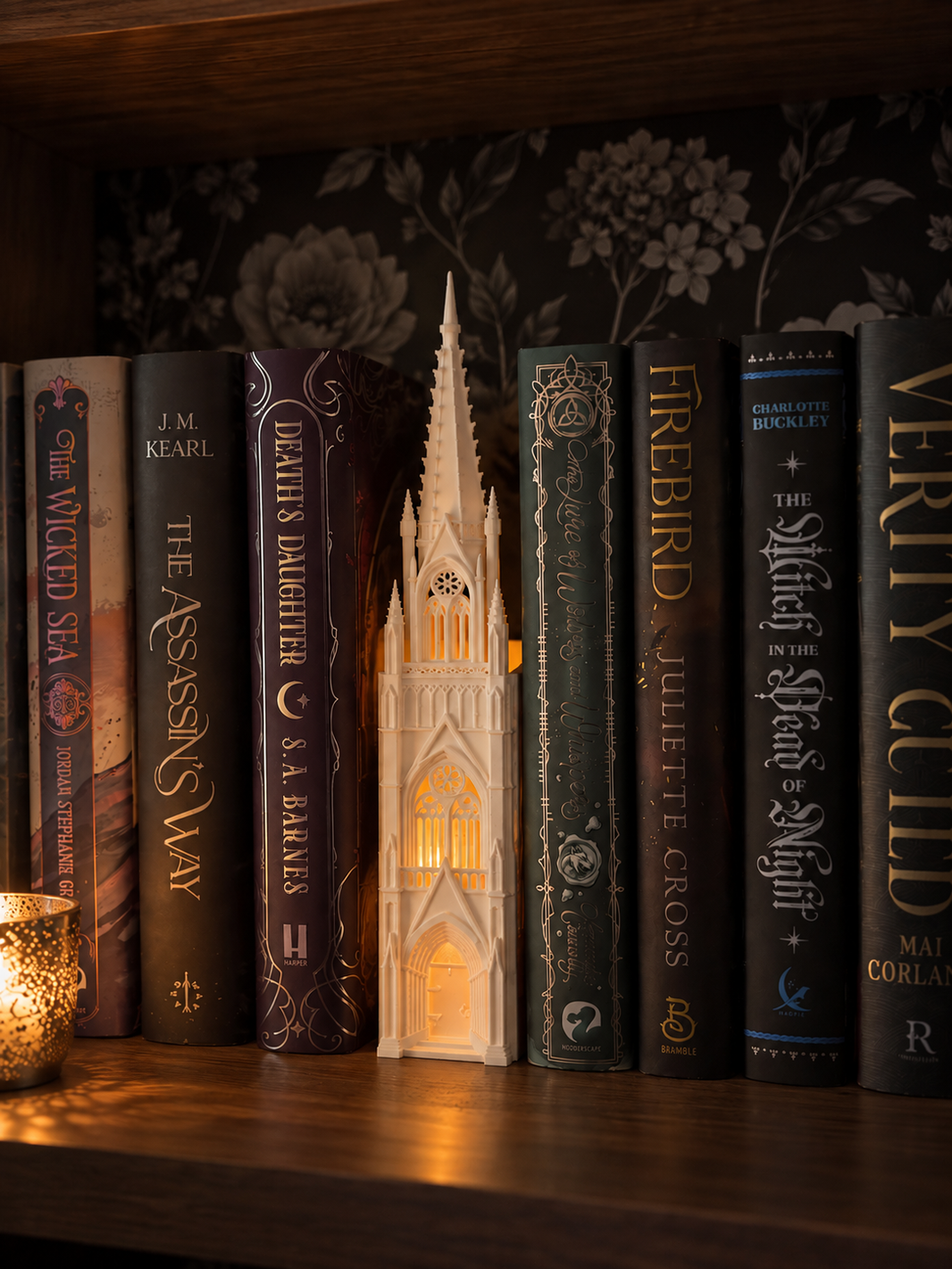 Glowing Cathedral Book Nook