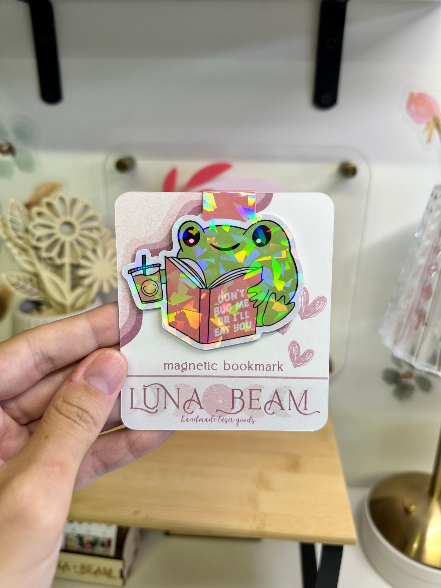 Don't Bug Me Magnetic Bookmark Luna Beam Creations