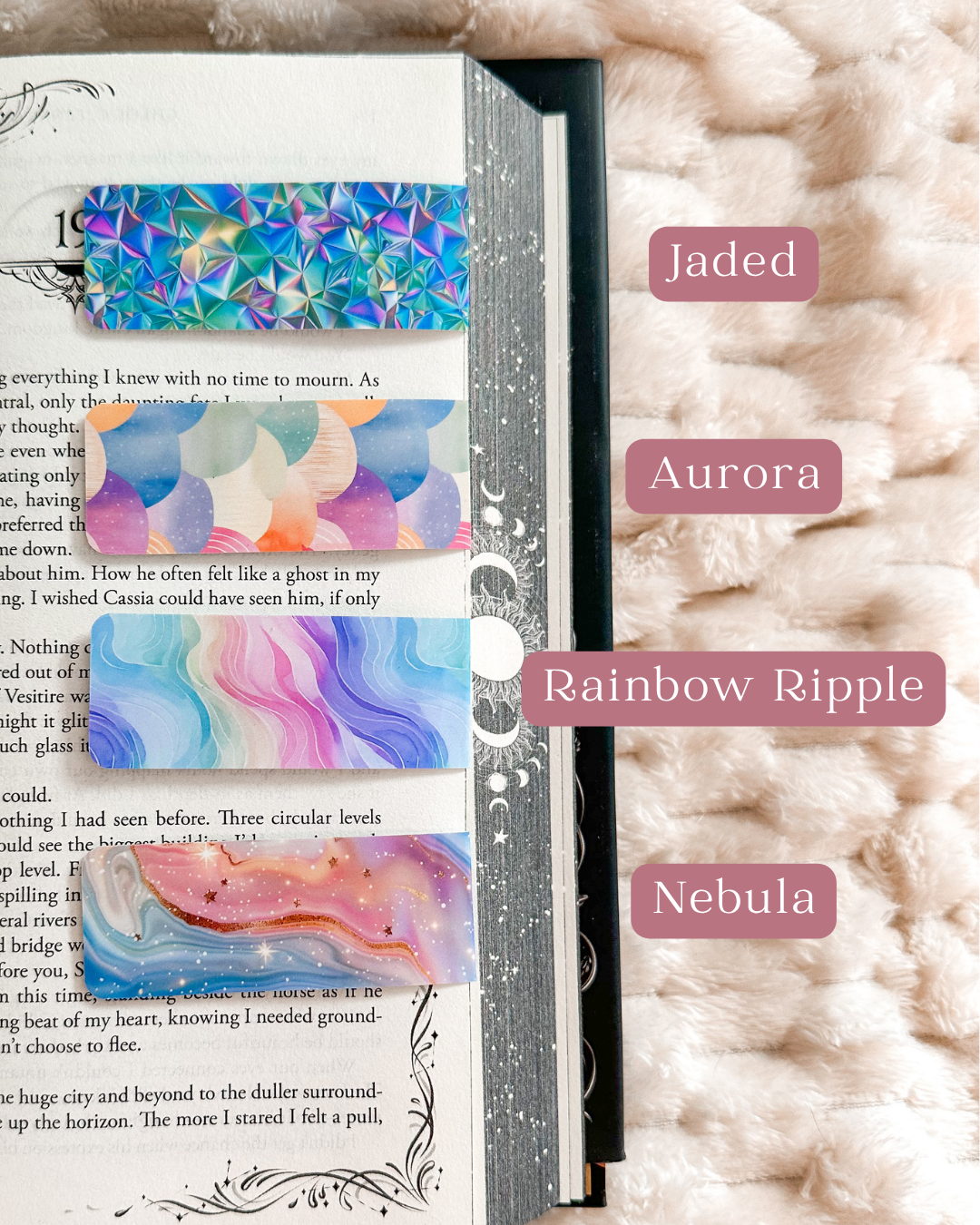 Magnetic Bookmarks Luna Beam Creations