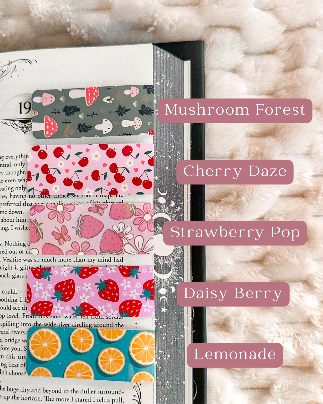 Magnetic Bookmarks Luna Beam Creations