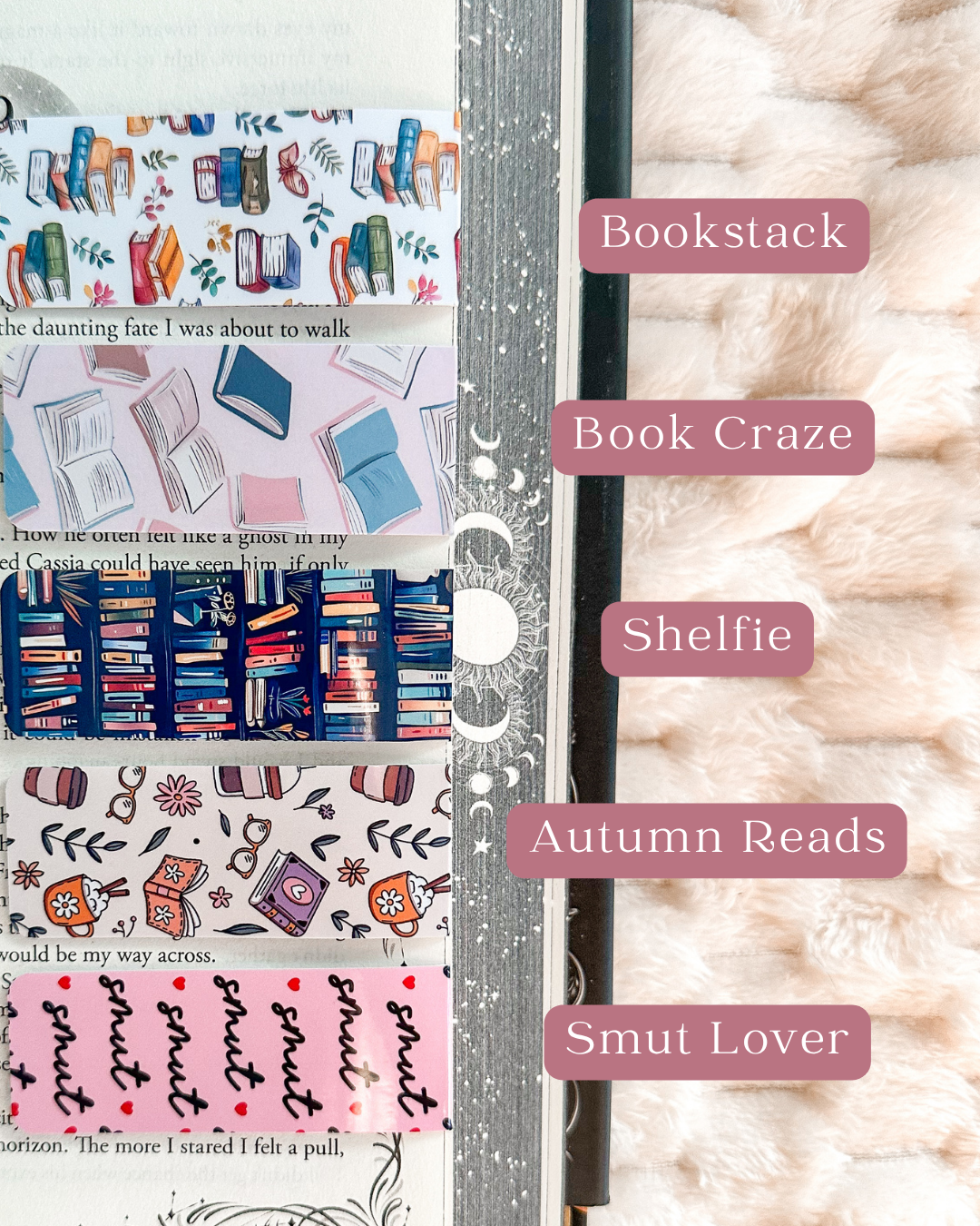 Magnetic Bookmarks Luna Beam Creations