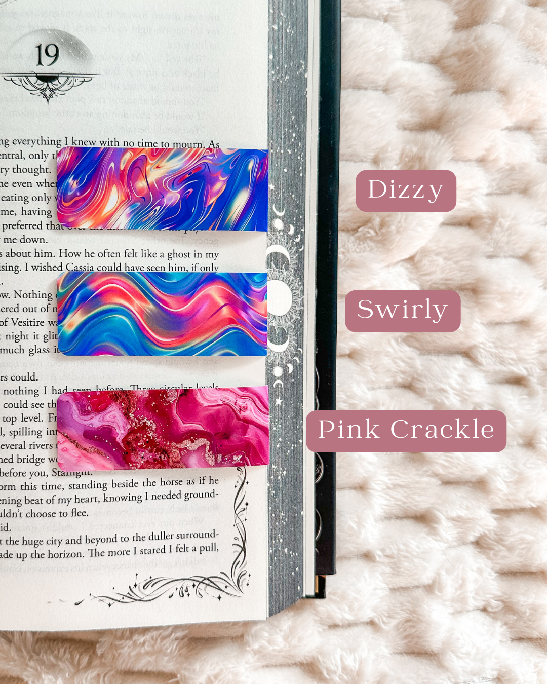 Magnetic Bookmarks Luna Beam Creations