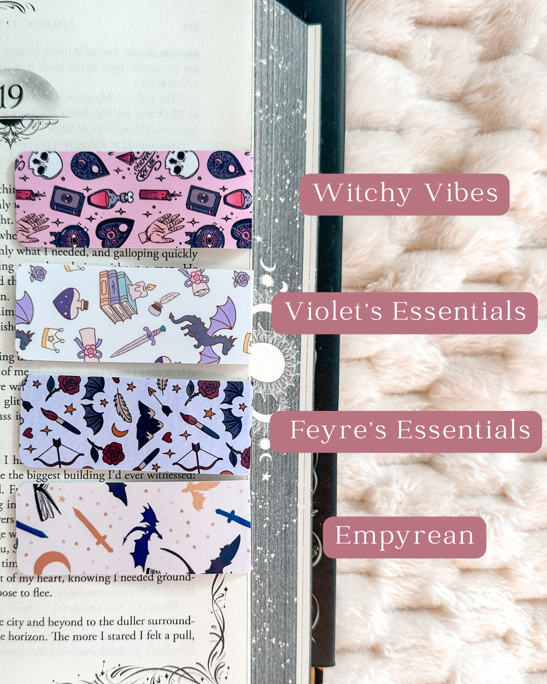 Magnetic Bookmarks Luna Beam Creations