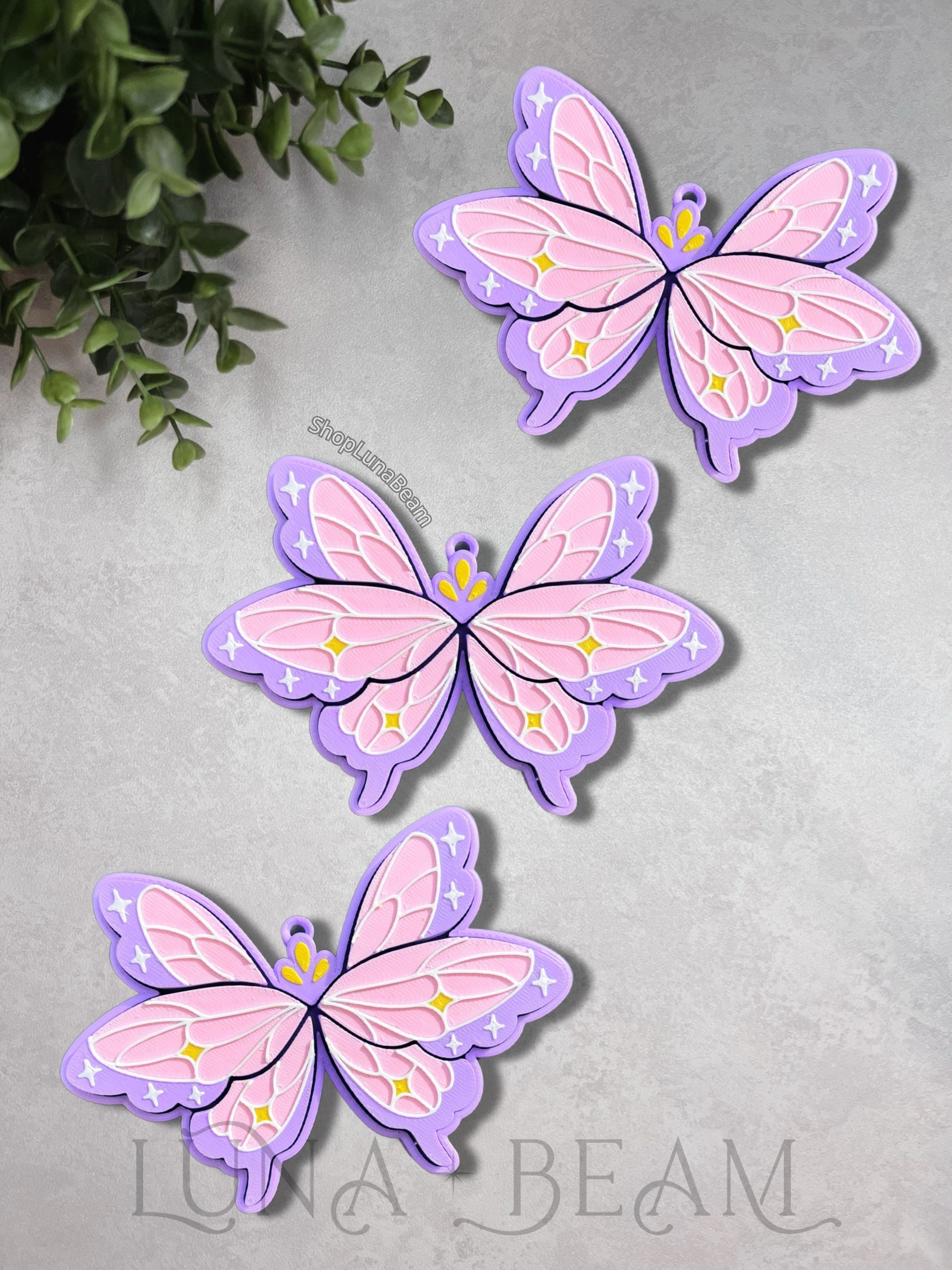 Butterfly Keyboard Clicky Fidget Luna Beam Creations