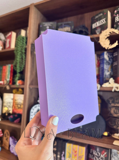 A Book a Day Keeps Reality Away 3D Printed Light Box Luna Beam Creations