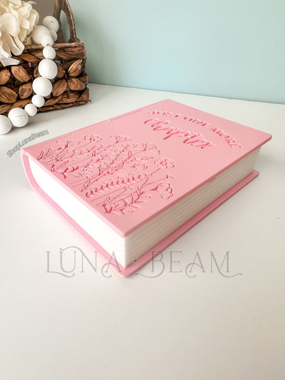 3D Printed Book Box for Kindle & Bookmarks Luna Beam Creations