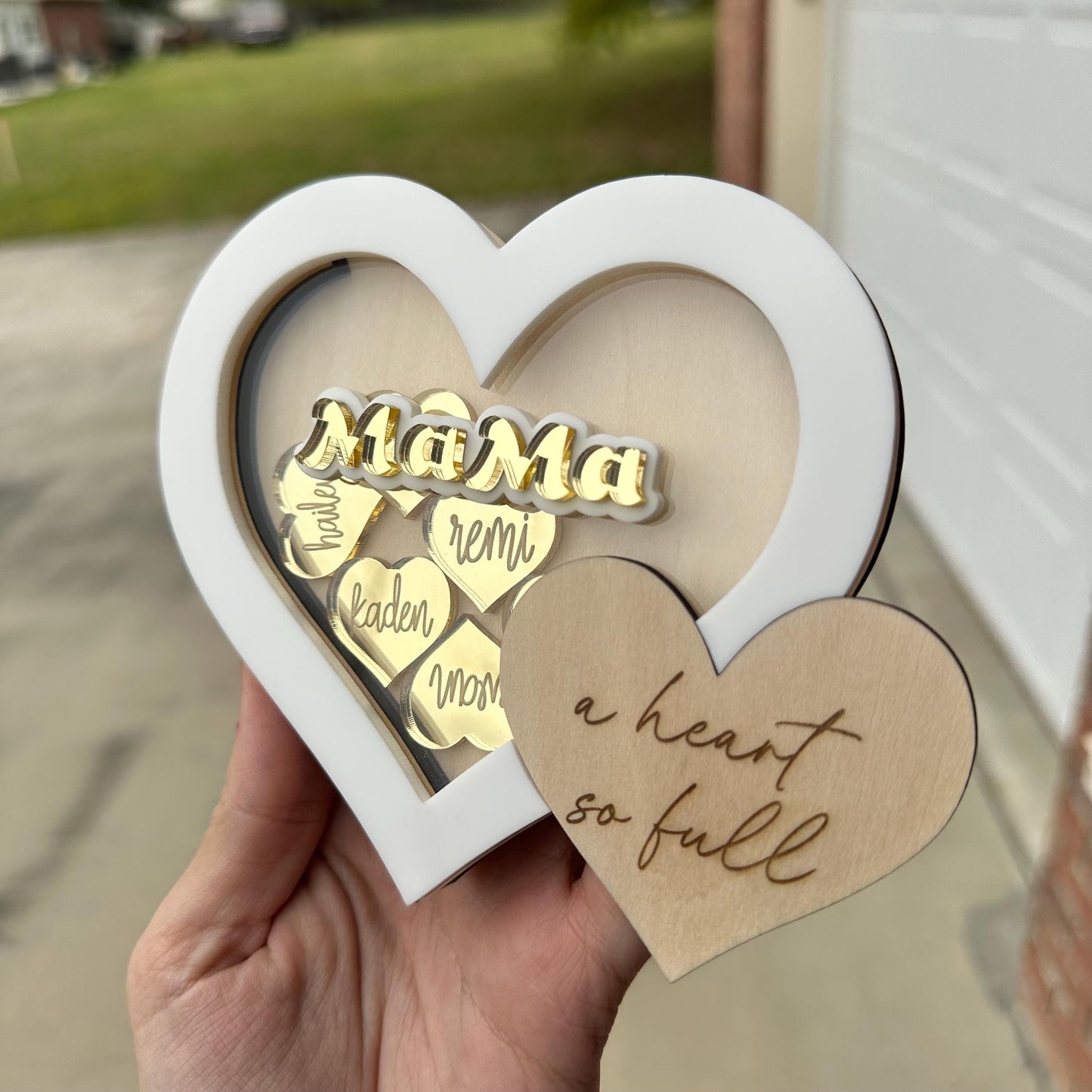 Heart Tokens Magnet Luna Beam Creations