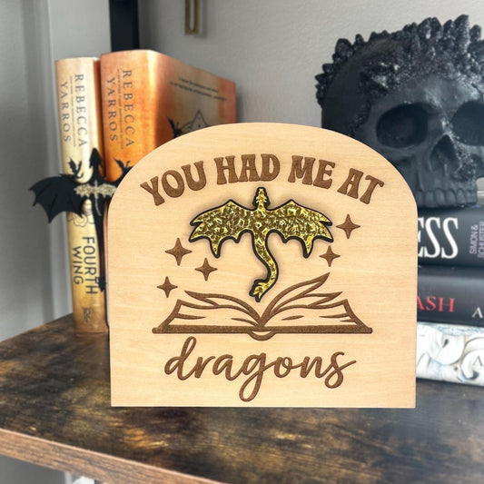 Dragon Book Sign Luna Beam Creations