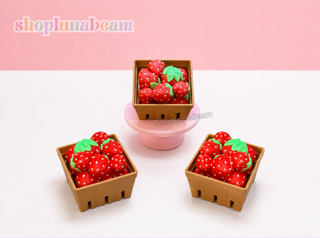 Basket of Strawberries Clicker