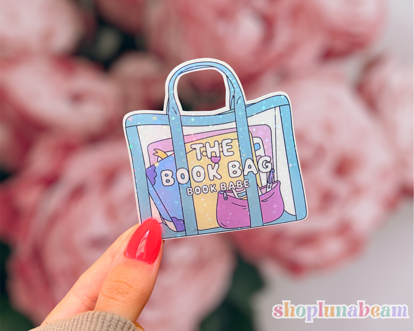 The Book Bag Sticker