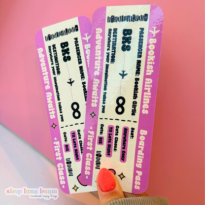 Bookish Airlines Bookmark