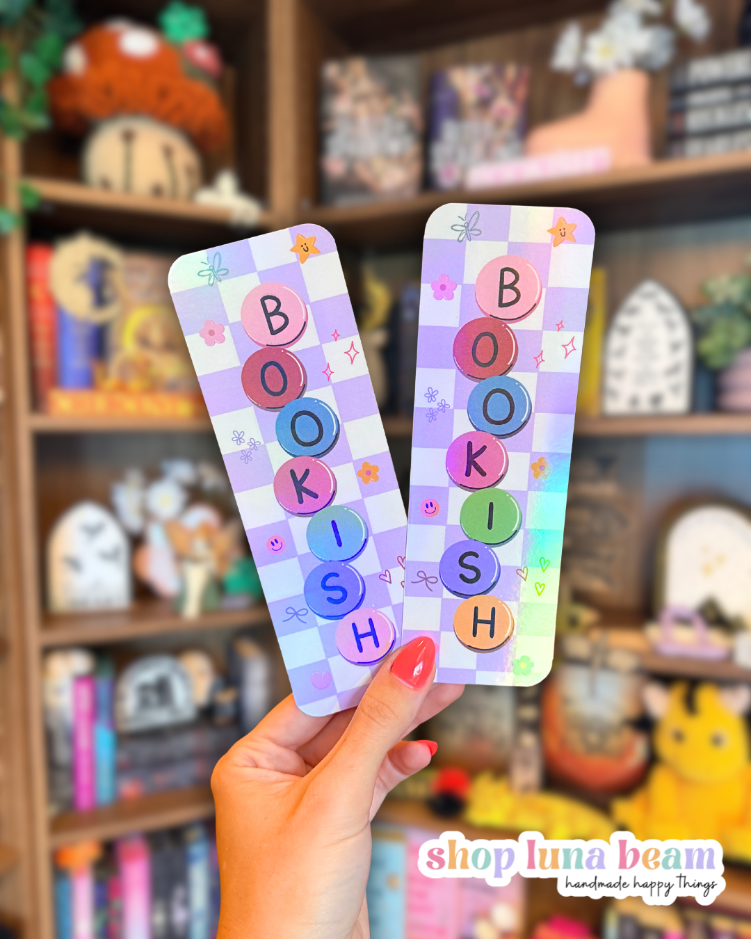 Bookish Friendship Bead Bookmark