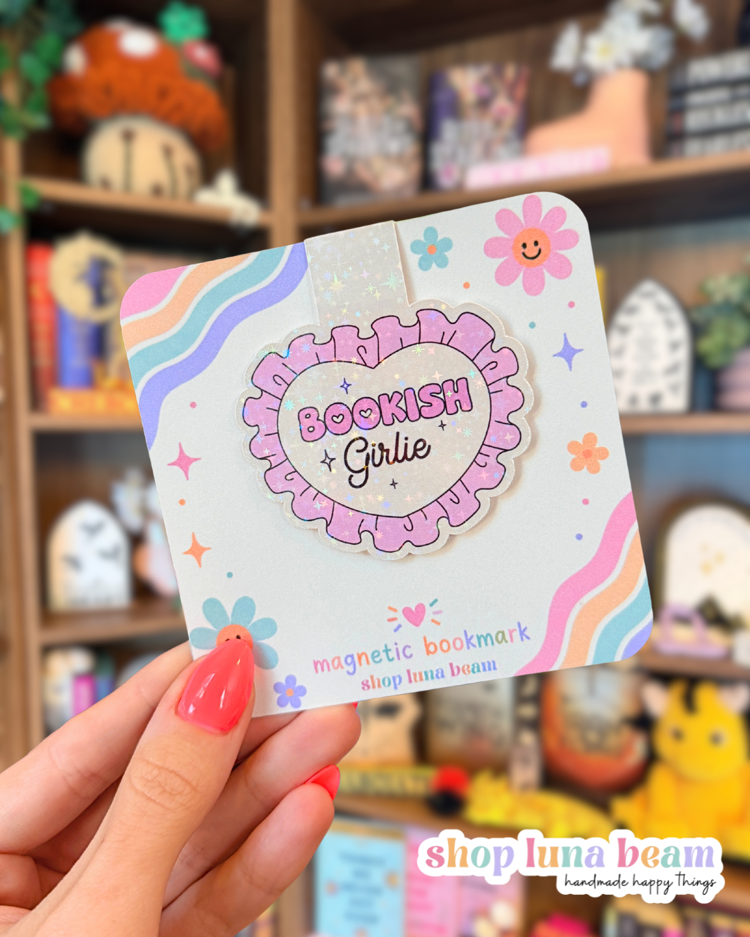 Bookish Girlie Magnetic Bookmark