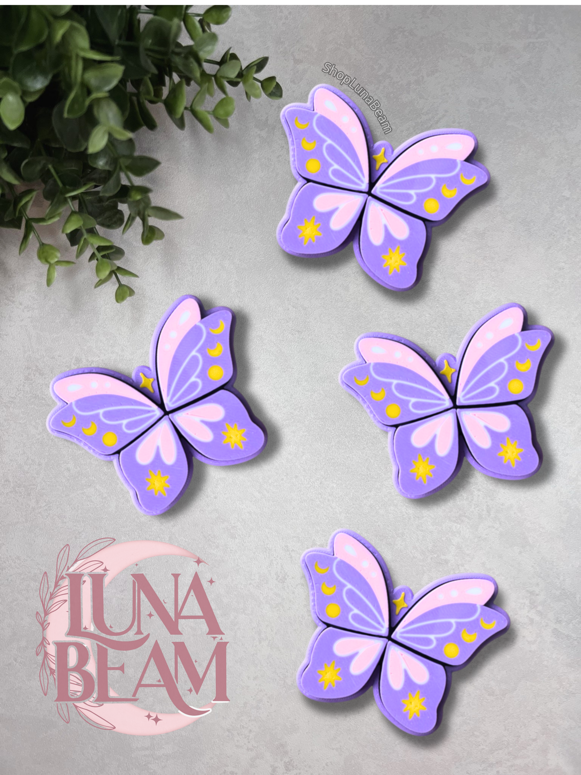 Butterfly Keyboard Clicky Fidget Luna Beam Creations