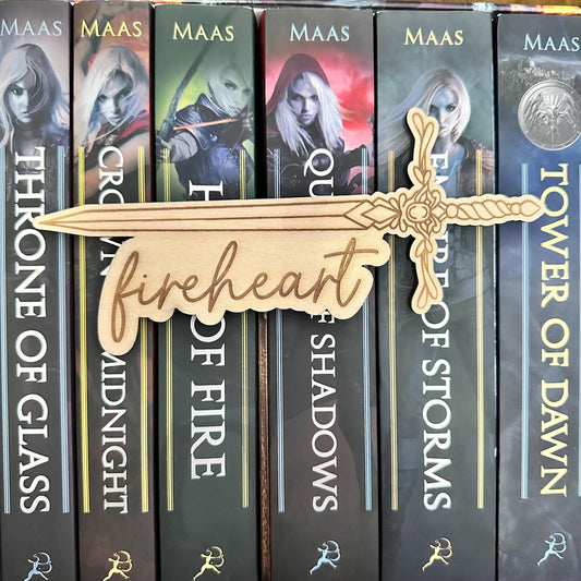 Fireheart Book Charm Luna Beam Creations