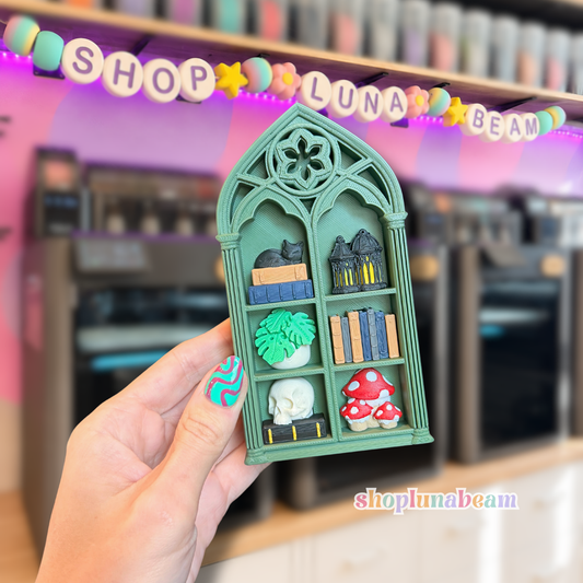 Gothic Bookshelf Clicker [Cottagecore]