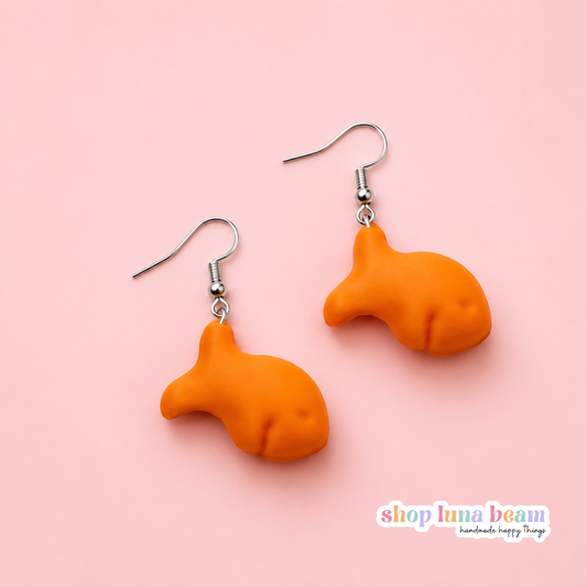 Goldfish Cracker Earrings