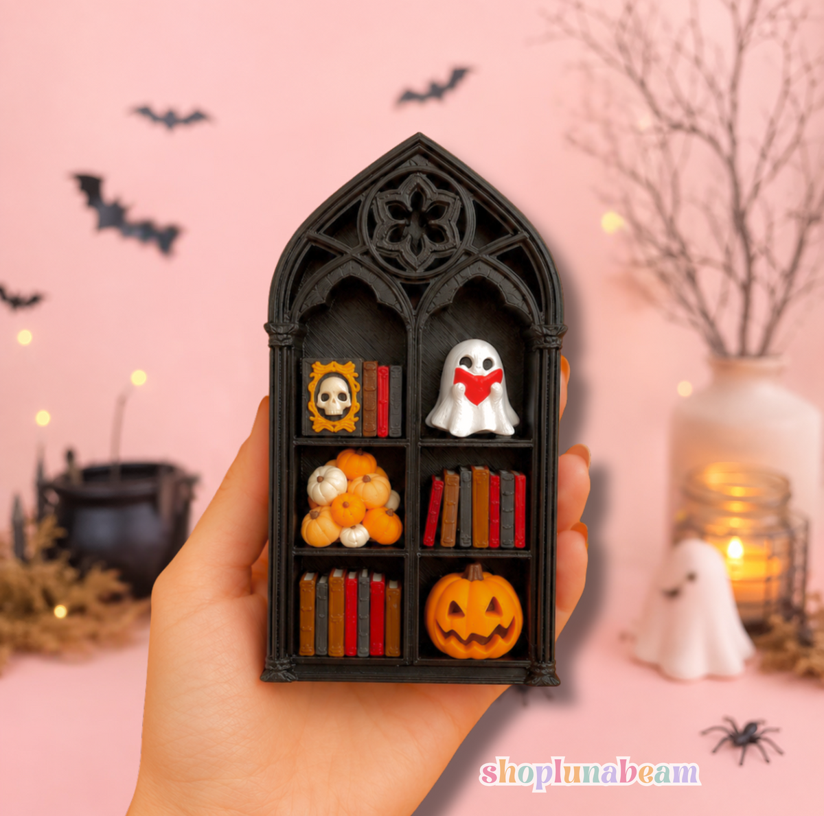 Gothic Bookshelf Clicker [Halloween]