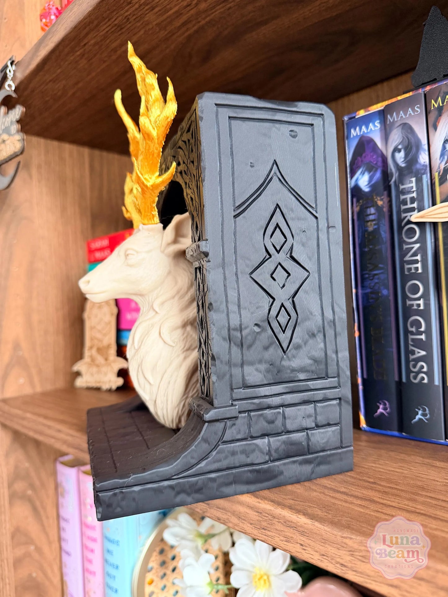 Stag Head Bookend