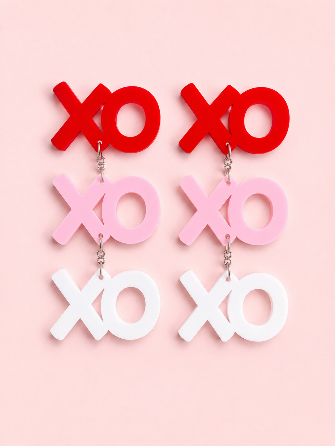 XO Valentine's Dangle Earrings