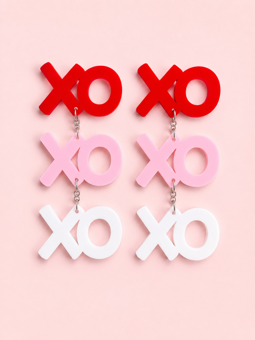 XO Valentine's Dangle Earrings