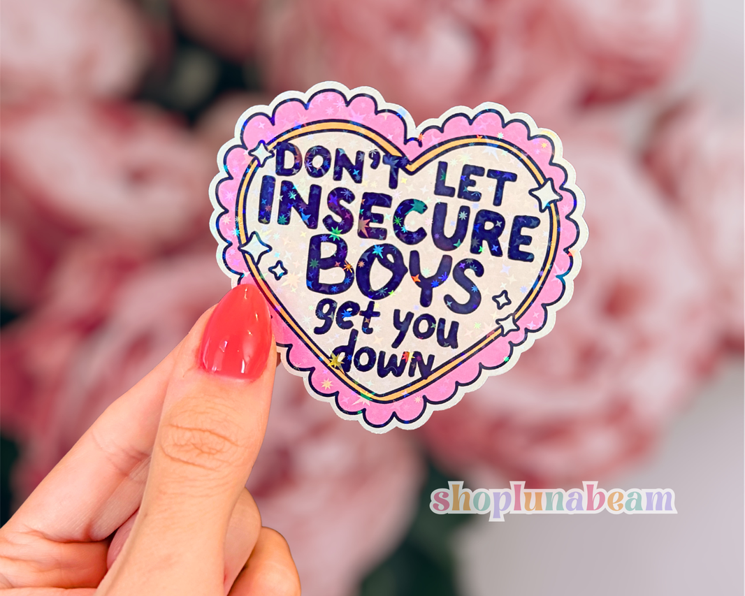 Insecure Boys Sticker
