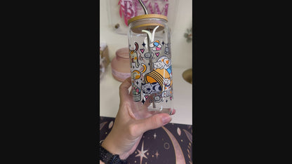 20oz Cats Serotonin Booster Glass