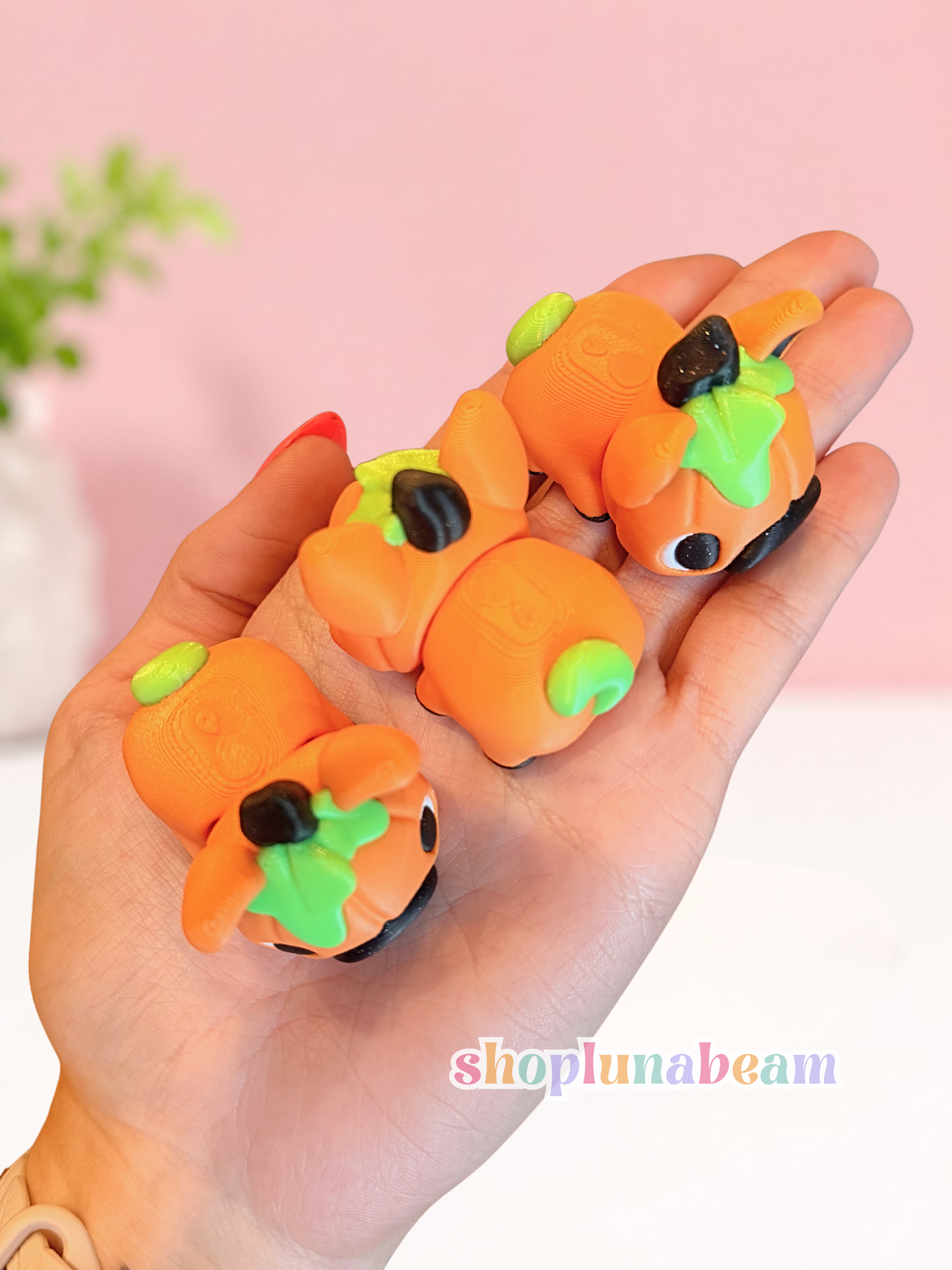 Pumpkin Piggy Chibi